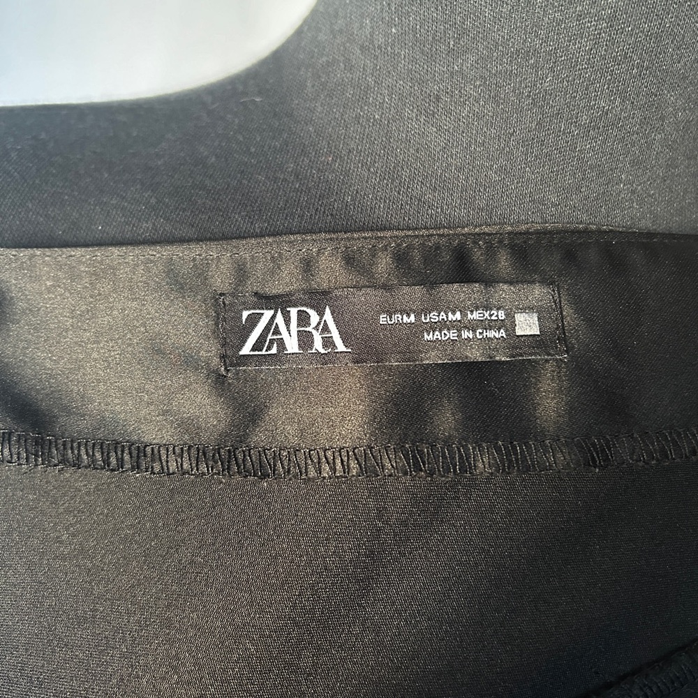 Zara Satin Effect Midi Dress - Picture 4 of 4